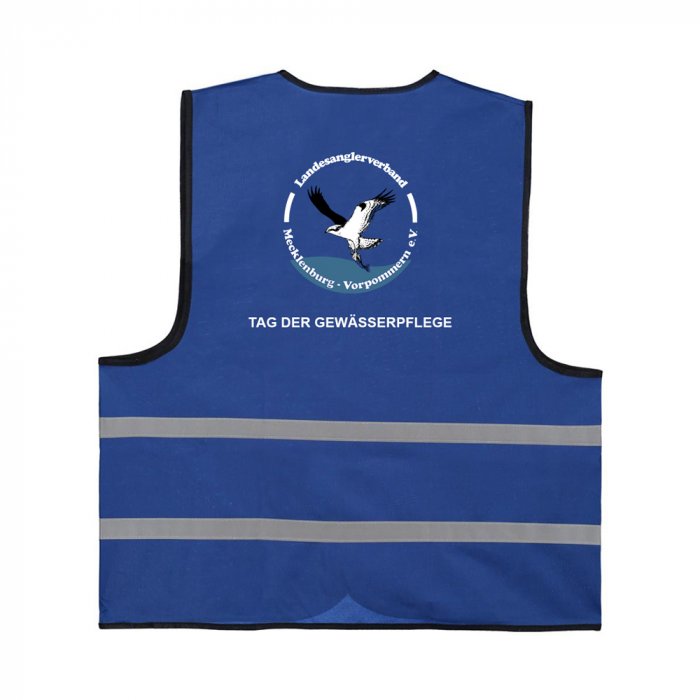 Warnweste mit Reflektionsstreifen und LAV-Logo