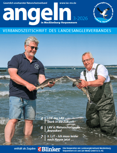 Zeitschrift Angeln in MV - Ausgabe 2026-3